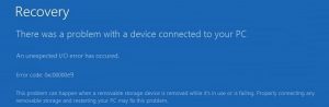 boot BCD error